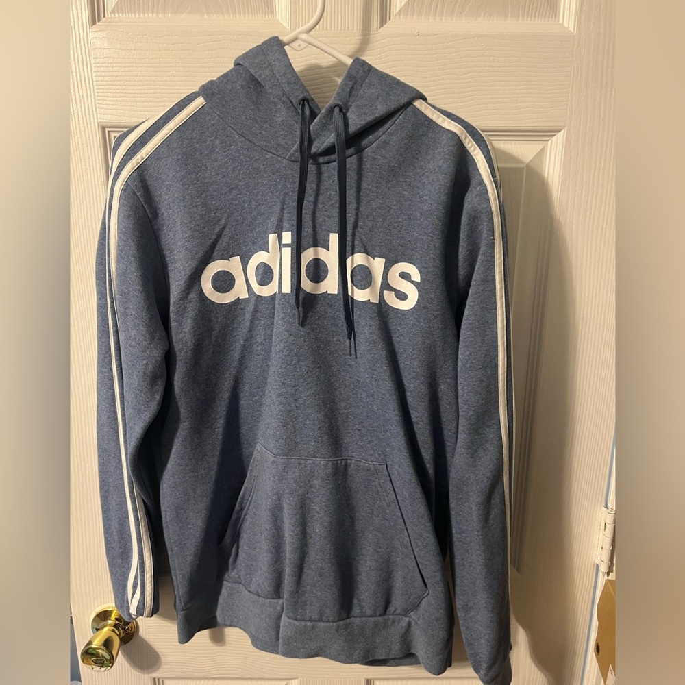 Blue Adidas Hoodie